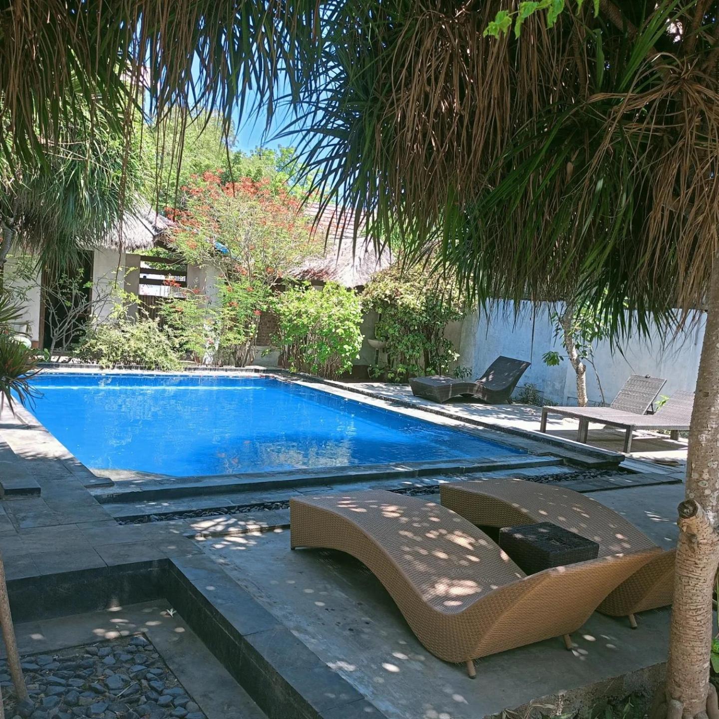 Отель Gili Hideaway Гили Траванган Экстерьер фото