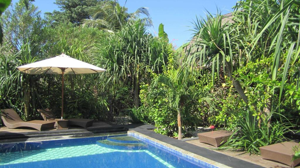 Отель Gili Hideaway Гили Траванган Экстерьер фото